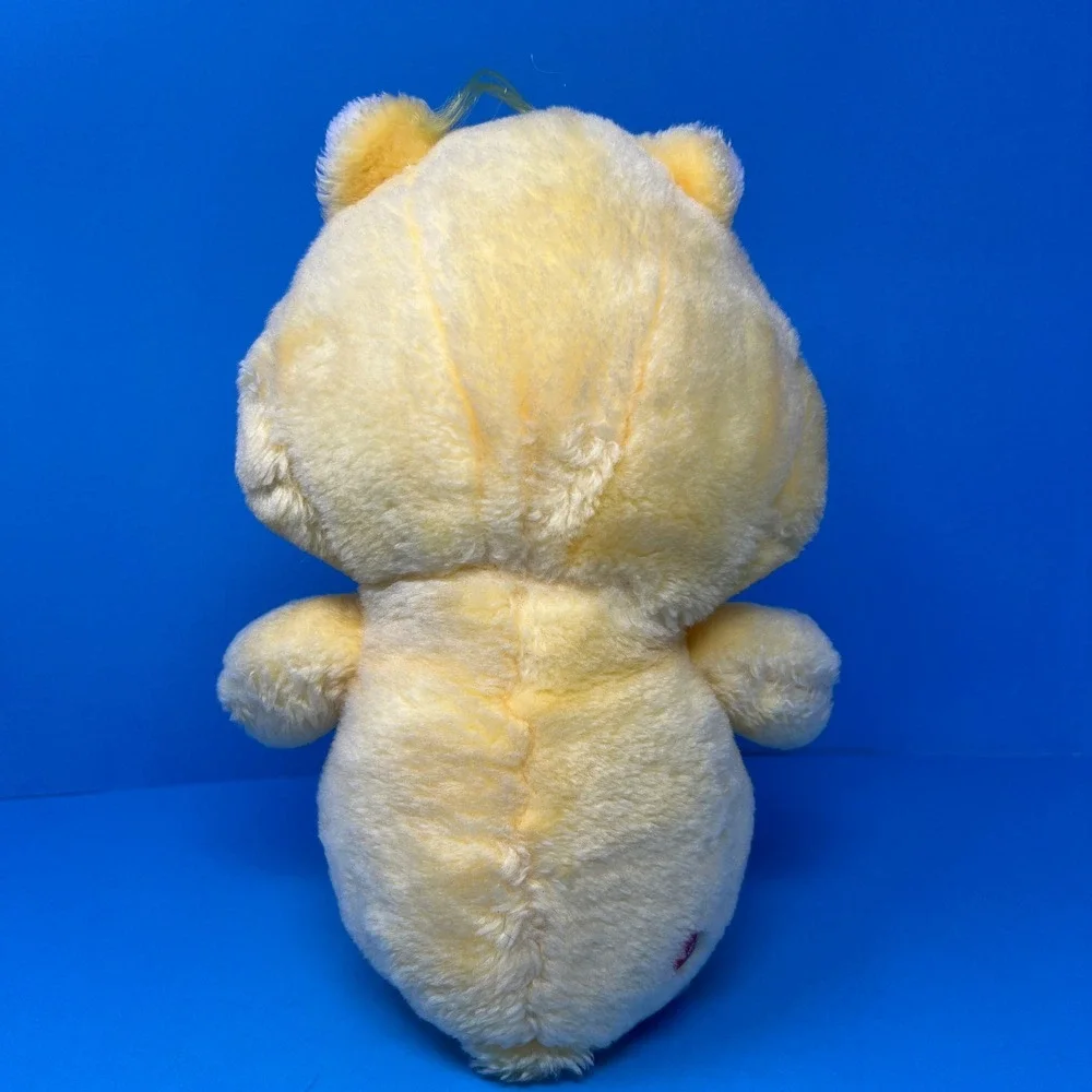 Kenner Care Bears‎ Plush 13 inch Yellow Funshine Bear Vintage 1983 Smiling Sun